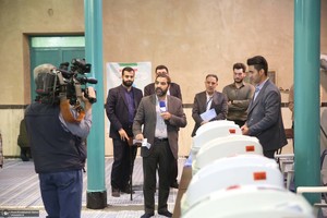 حضور سید حسن خمینی در دور دوم انتخابات مجلس شورای اسلامی