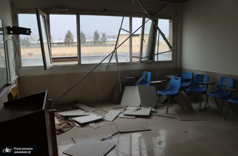 خسارت به دانشگاه علامه طباطبایی