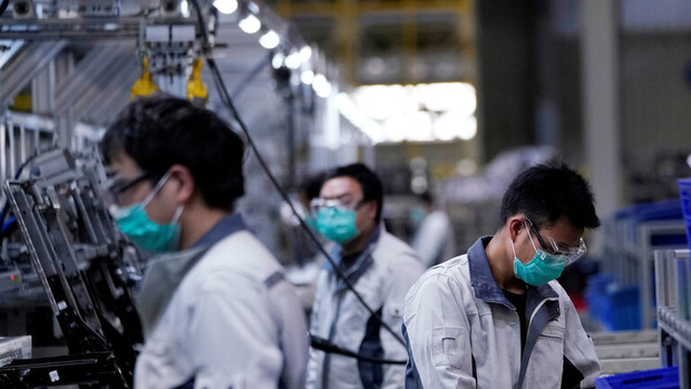 90 درصد از صنایع چین فعالیت خود را از سر گرفتند