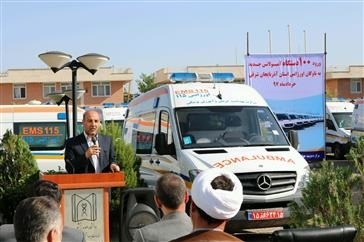 دوبرابر شدن آمبولانس‌های  فوریتهای پزشکی در  آذربایجان شرقی
