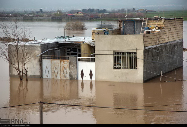 سیل به تاسیسات آب 161 روستای کرمانشاه خسارت زد