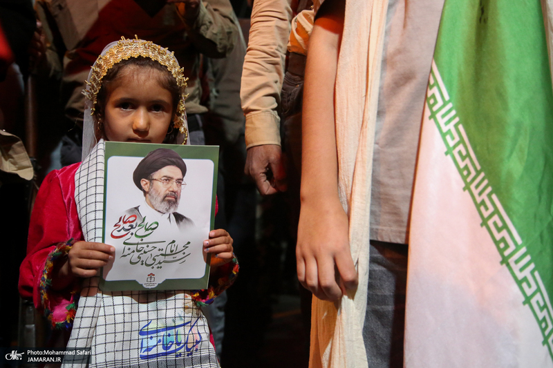 اجتماع عشایر فسا در حمایت از رزمندگان جبهه ی مقابله با دشمن آمریکایی - صهیونی