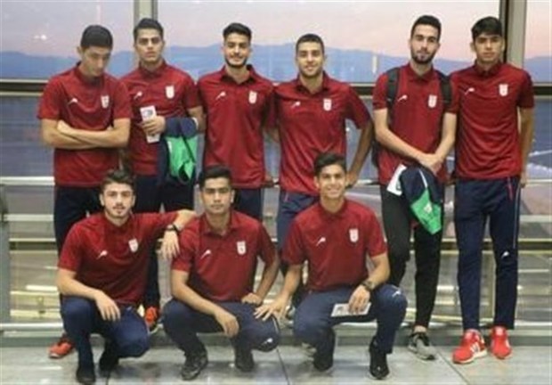 تیم فوتبال جوانان ایران وارد سن پترزبورگ شد

