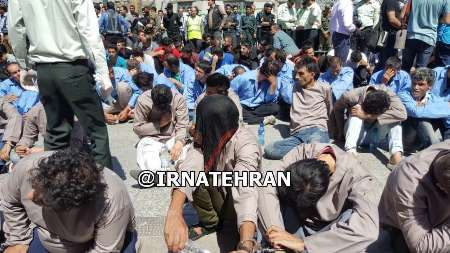 دستگیری 700 نفر از توزیع کنندگان موادمخدر و اراذل و اوباش پایتخت