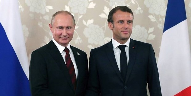 رئیس جمهور فرانسه به پوتین چه اخطاری داد؟