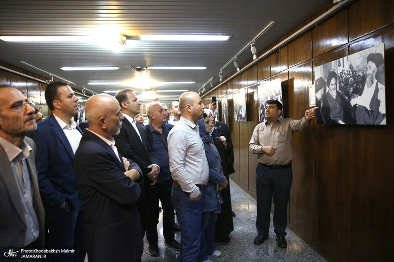 بازدید مدیران ارشد وزارتخانه های سوریه از بیت امام خمینی در جماران