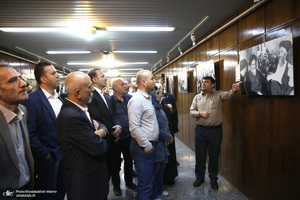 بازدید مدیران ارشد وزارتخانه های سوریه از بیت امام خمینی در جماران
