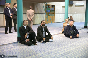 بازدید مدیران ارشد وزارتخانه های سوریه از بیت امام خمینی در جماران