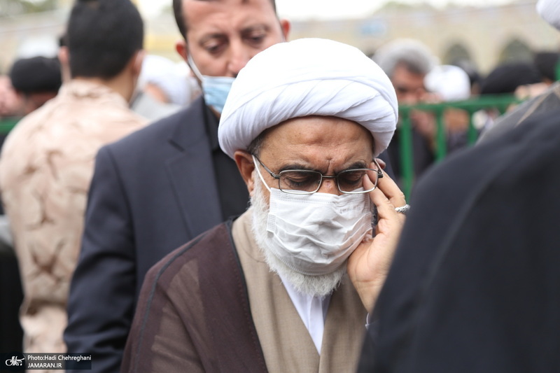 مراسم تشییع و تدفین همسر آیت الله جوادی آملی
