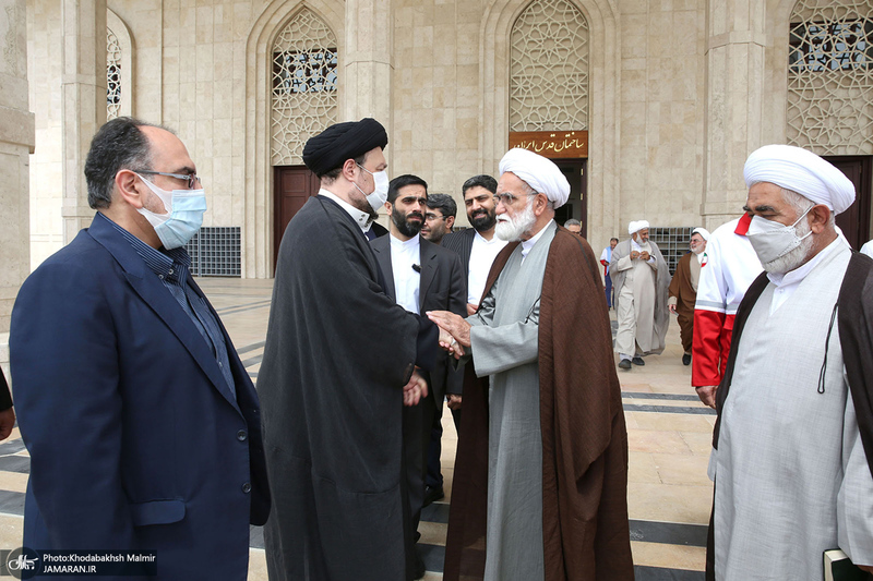 تجدید میثاق اعضا و مسئولان هلال‌احمر با آرمان‌های امام خمینی (س)