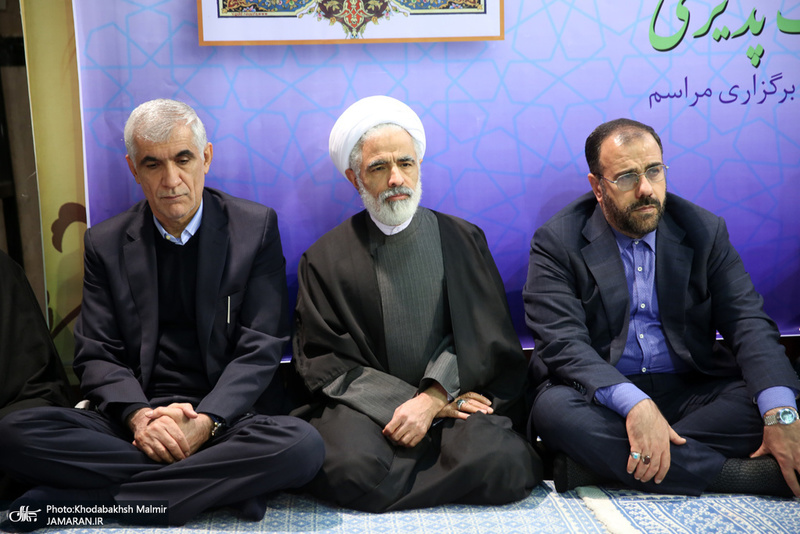 مراسم دهمین سالگرد آیت الله جمی در حسینیه جماران