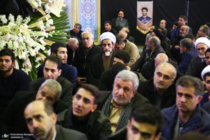 تشییع پیکر شهیده فائزه رحیمی در دانشگاه فرهنگیان