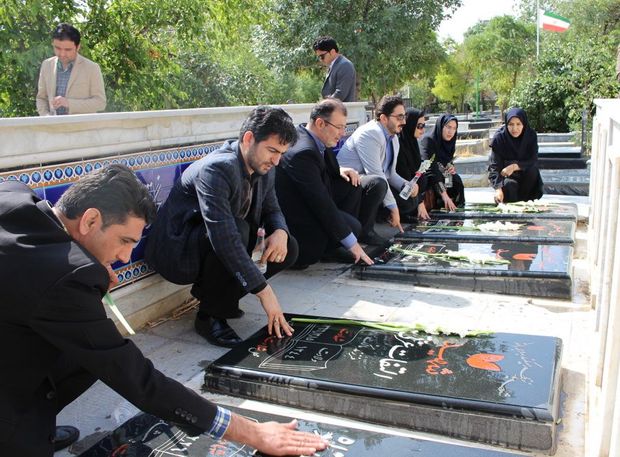 تجدید میثاق جهادگران جهاددانشگاهی اردبیل با آرمان‌های انقلاب اسلامی
