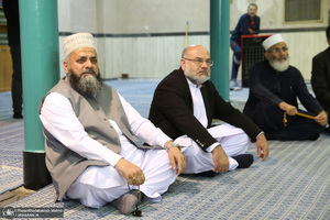 بازدید سراج الحق رهبر حزب جماعت اسلامی پاکستان از جماران