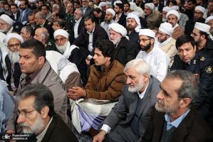دیدار مسئولان نظام و میهمانان کنفرانس وحدت اسلامى‌ با رهبر معظم انقلاب