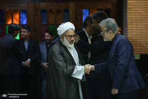 مراسم ختم مادر مهدی طباطبایی