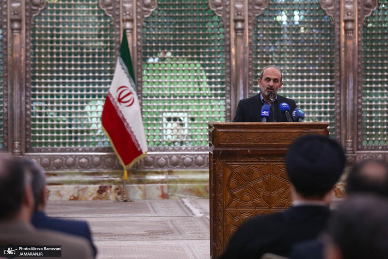 مراسم تجدید میثاق مدیران ارشد صداوسیما با آرمان‌های امام خمینی(زه)