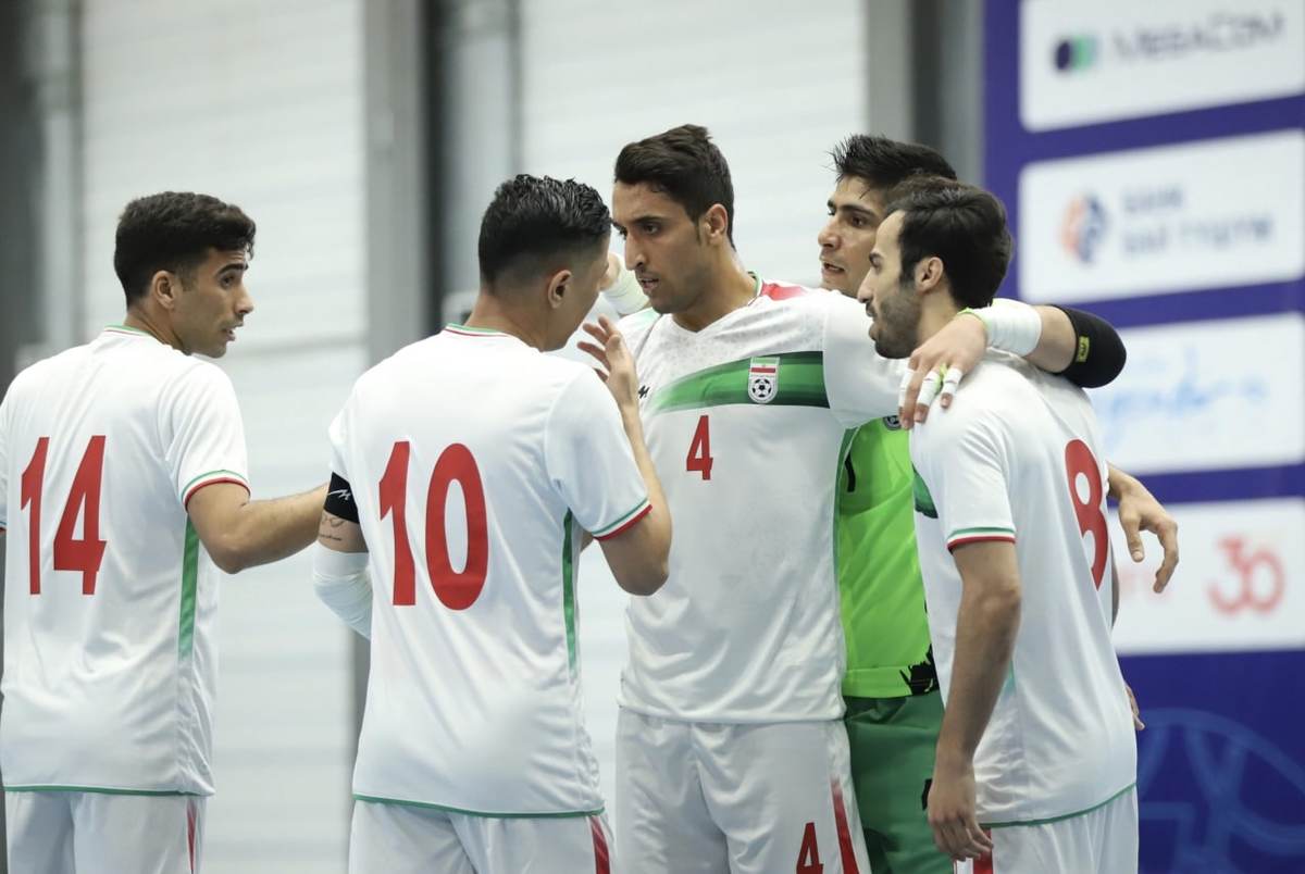 فوتسال قهرمانی آسیا| پیروزی قاطع ایران مقابل اندونزی