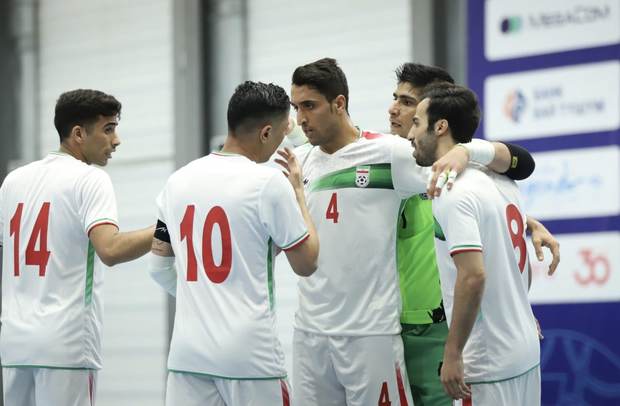 صعود تیم ملی فوتسال ایران به جام ملت های آسیا