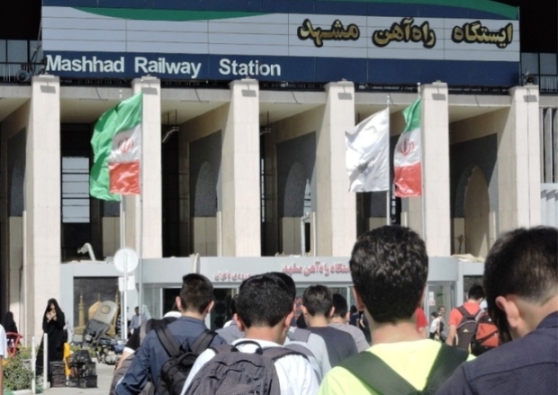 استفاده زائران دهه آخر صفر از قطار مشهد افزایش یافت
