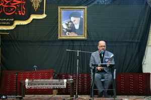 عزاداری شام غریبان شهادت حضرت امام جعفر صادق (ع) در دارالزهرا (س)