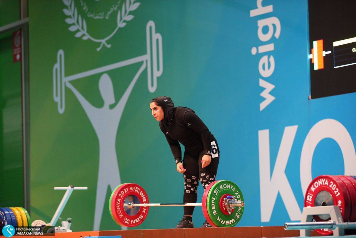 صحبت های اولین طلایی تاریخ ایران در وزنه برداری زنان