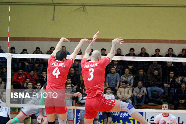 سومین پیروزی والیبالیست‌های شهرداری تبریز در سومین بازی