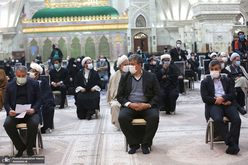 مراسم چهارمین سالگرد رحلت آیت الله هاشمی رفسنجانی(ره) در حرم مطهر امام-2