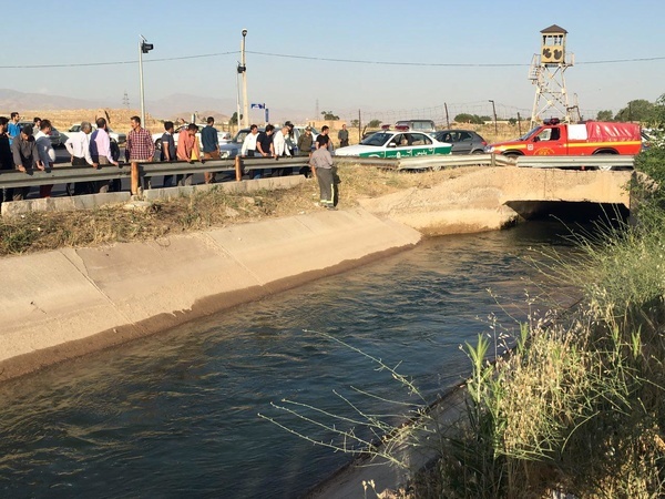 مرگ مرد 63 ساله در کانال آب شهر محمودآباد قزوین