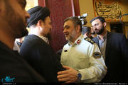 حاشیه دیدار فرماندهان نیروی انتظامی با سید حسن خمینی 