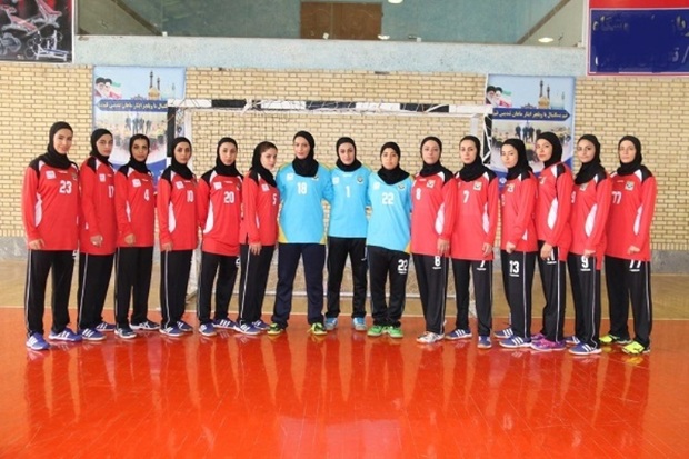 هندبال باشگاه های زنان آسیا  تیم شهید چمران لارستان پنجم شد