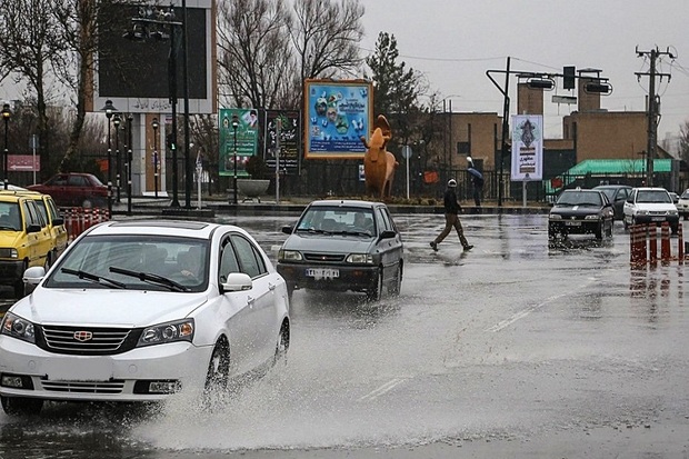 هواشناسی قزوین نسبت به احتمال آبگرفتگی معابر هشدار داد